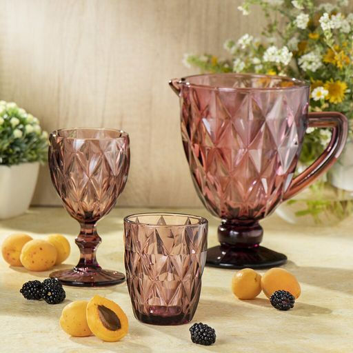 Бокал 250мл Сиреневый - Daniks фото 8