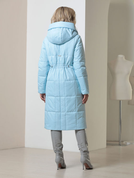 25417 Пальто голубой - Dizzyway фото 5