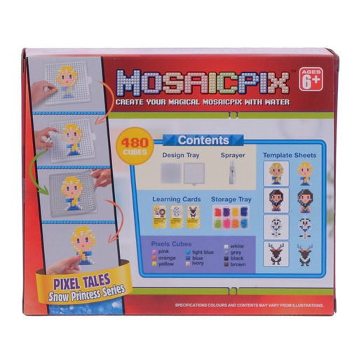 Аквамозаика MOSAICPIX Снежная принцесса, 480 деталей - Simaland фото 4