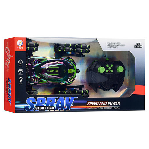 Машина "Неоновый движ" р/у, 27 MHz, в коробке