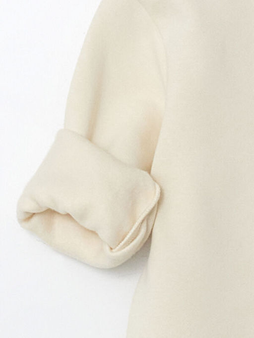 Bisiklet Yaka ?i?ekli Kal?n K?z ?ocuk Sweatshirt - Waikiki фото 3