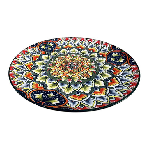 Тарелка десертная 20.5 см Коралл Азулежу 9057