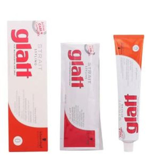 Натурал стайлинг глатт 0 набор перманентного выпрямления для вьющихся волос