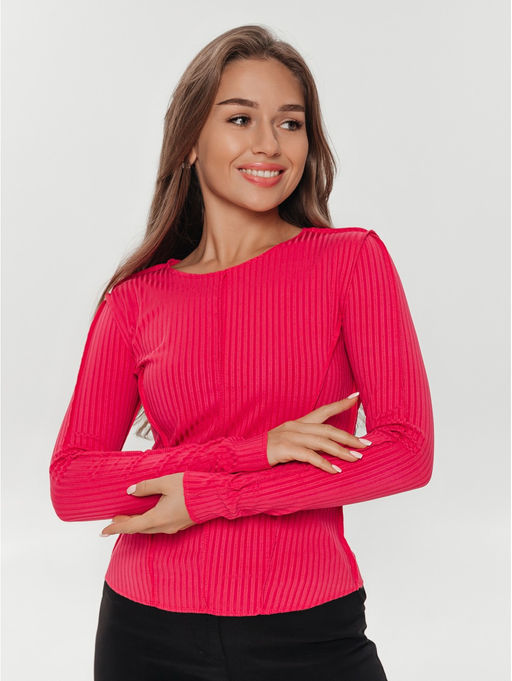 Лонгслив женский Эмма (черный) - Lovetex фото 11