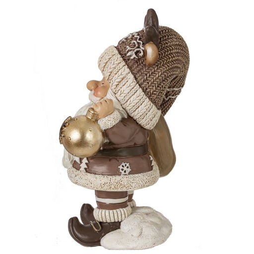 Фигурка декоративная "Дед Мороз", L10 W6,5 H12 см, 2в.