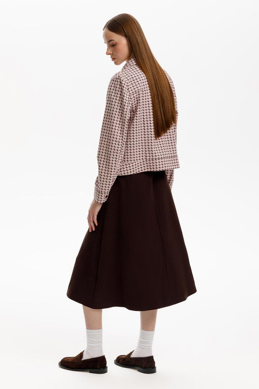 ЕВТ 3307/ретро геометрия жакет жен