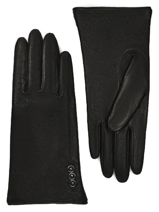 Перчатки женские ш+каш. IS02805-sh black - Eleganzza фото 6