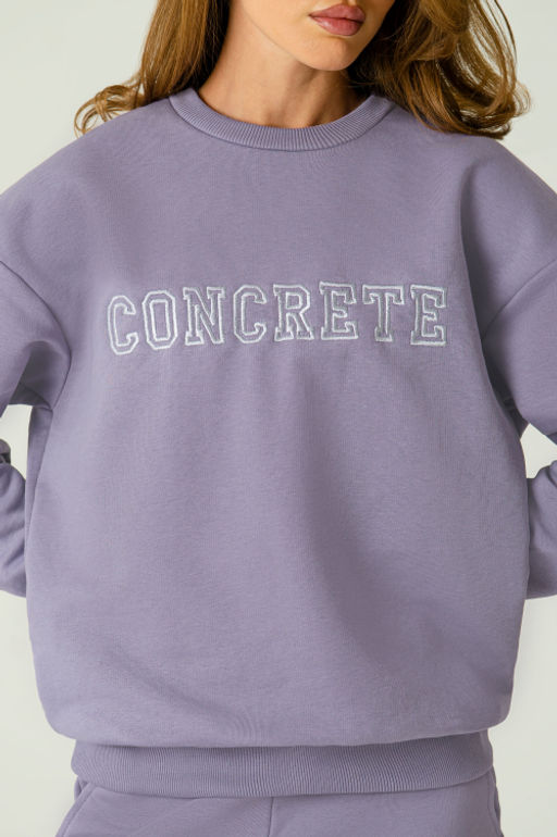 Арт. 2520/2 Костюм с брюками женский 44-52 (5 шт) Цвет:верх-сиреневый,низ-сиреневый