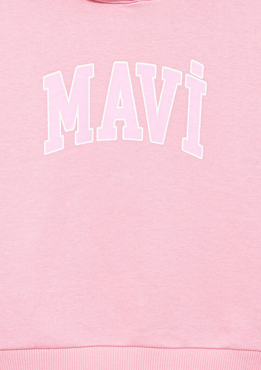Mavi Logo Bask?l? Pembe Sweatshirt  фото 4