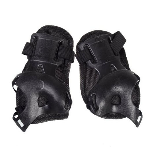 Защита для катания на роликах и велосипеде 6 предметов. 4-15лет / Yan-0021B /уп 100/ черный - Галеонтрейд фото 4