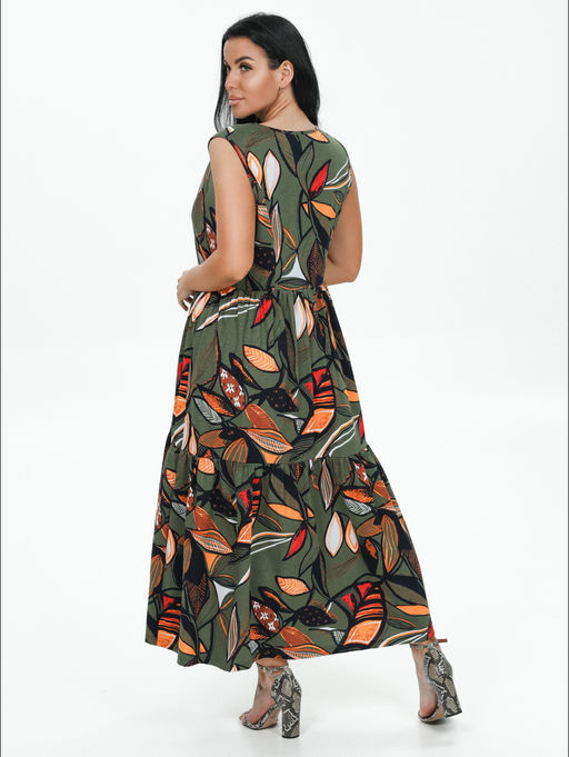 Нежность сарафан женский (хаки) - Lovetex фото 103