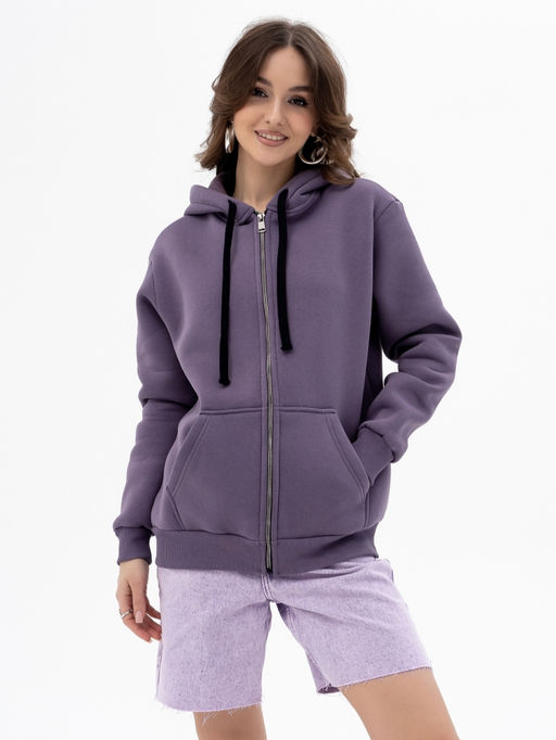 Толстовка жен.арт.1146-6,серо-лавандовая