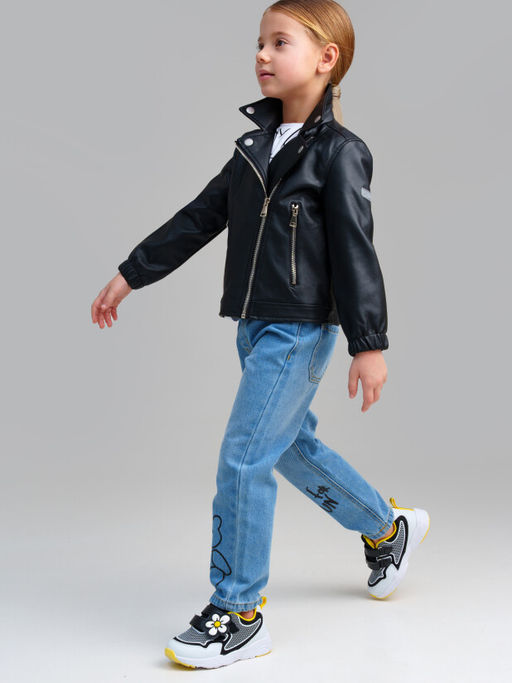 PlayToday / Куртка из экокожи для девочки  фото 3