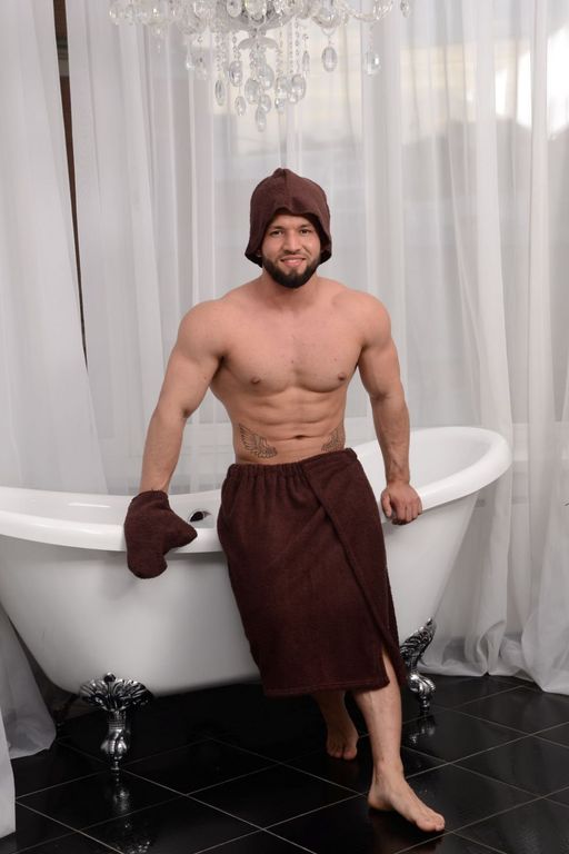 Полотенце САУНА махровое мужское - Ашматекс фото 14