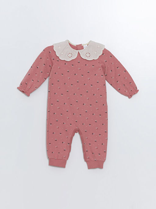 Bebe Yaka K?z Bebek 2 ?plik Tulum