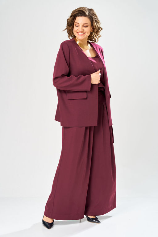 Костюм Diamant 2149 бордо  фото 7