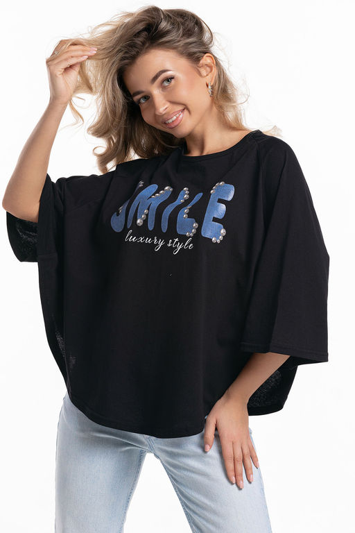 Пончо туника женская