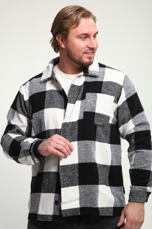 Рубашка мужская в клетку РМК-01