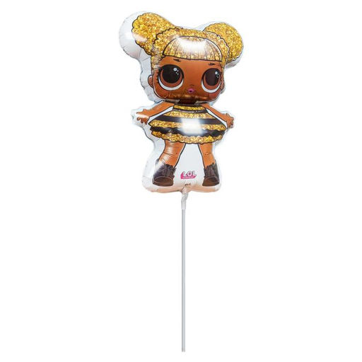 Цена за 5 шт. Шар фольгированный 14" Queen bee, Лол