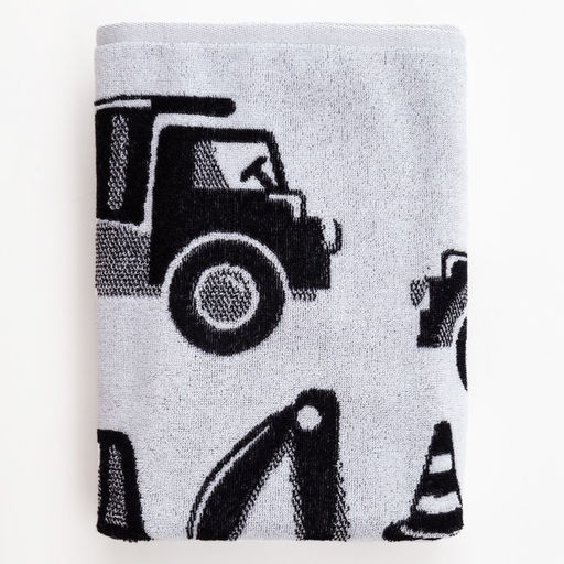 Полотенце махровое Этель Транспорт, 70х130 см, 100% хлопок, 420гр/м2  фото 4
