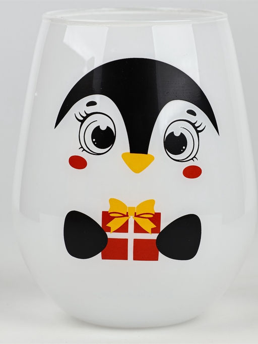 Кружка керамическая, новогодняя «Пингвин», 620 мл