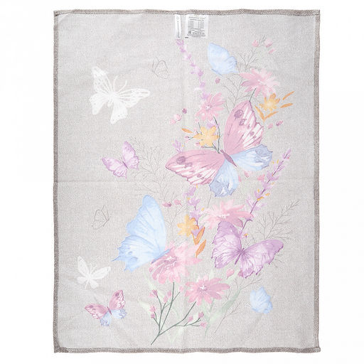 Салфетка хозяйственная 50х60см "Лето" 2, рогожка 171г/м2, хлопок 100%, без упаковки, "Домашняя мода" (Россия)