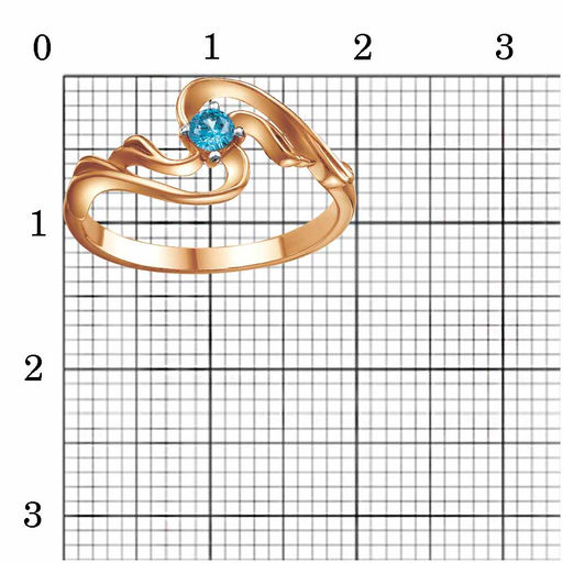КОЛЬЦО 24815203Ак - Красная пресня фото 2