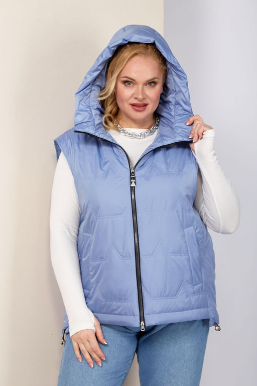 Жилет SHETTI 2189 небесный фото 8