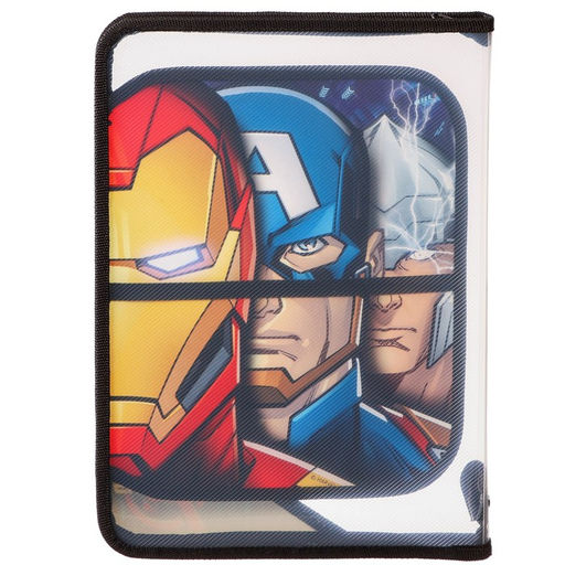 Папка пластиковая А4, на молнии, Мстители - Marvel фото 3