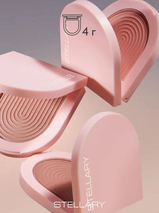 Румяна Stellary Cashmere Blush 01 тепло-бежевый  фото 5