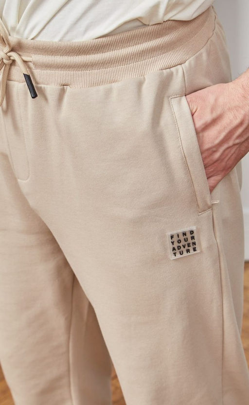 Брюки спорт F1110821 beige - Fine joyce фото 5