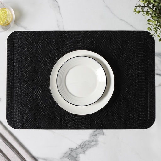 Набор салфеток сервировочных Magistro, 2 шт, 3045 см, цвет чёрный  фото 6