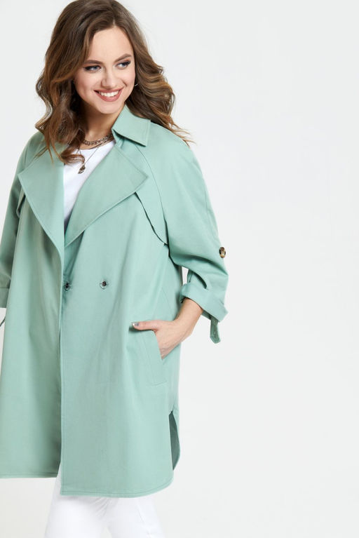 Куртка TEZA 2373 зеленый