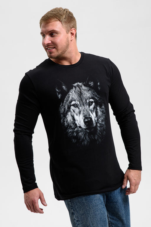 8514/1 Футболка с длинным рукавом мужская