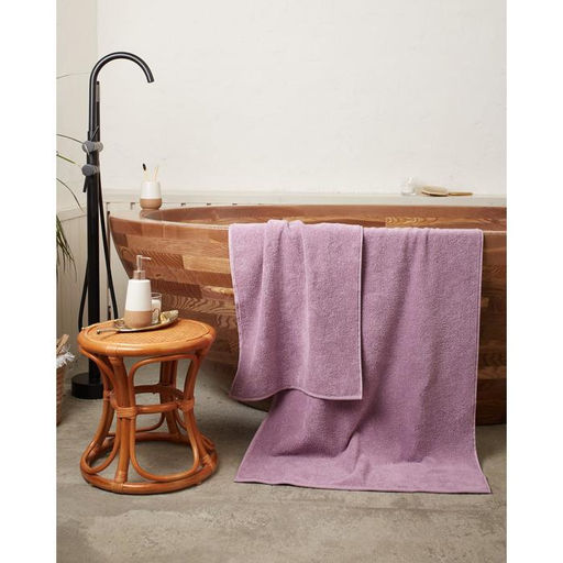 Полотенце махровое Этель Organic Lavender 70х130 см, 100% хлопок, 420гр/м2  фото 7