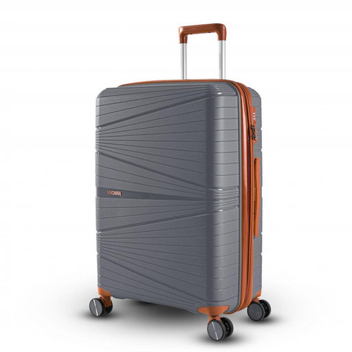 Набор из 3-х чемоданов с расширением 23103 Темно-серый - Mironpan фото 2