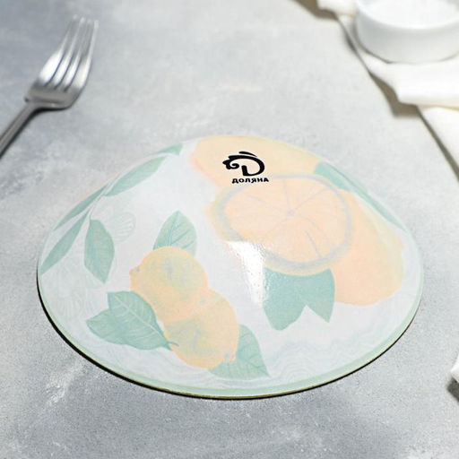 Салатник стеклянный Доляна Дольче, 0,6 л, 184,5 см  фото 3