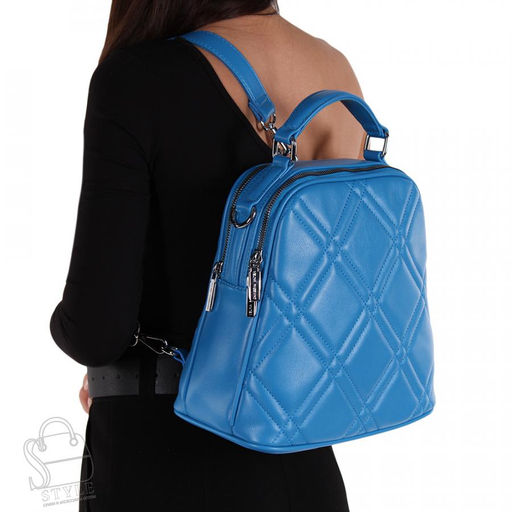 Рюкзак женский 575352 blue Velina Fabbiano в Новосибирске  фото 2