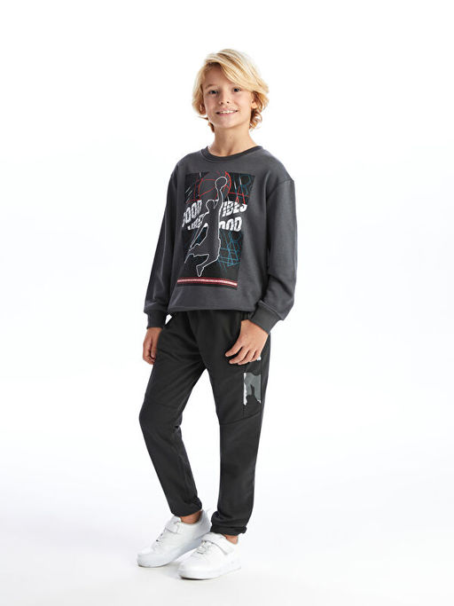 Beli Lastikli Erkek ?ocuk Jogger E?ofman Alt? - Waikiki фото 4