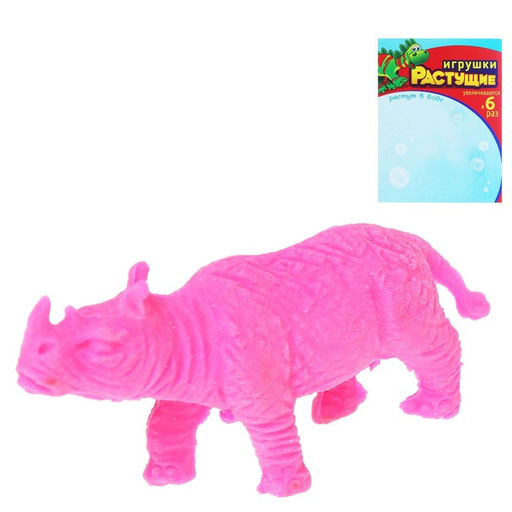 Цена за 5 шт. Растущие животные «Зоопарк», МИКС