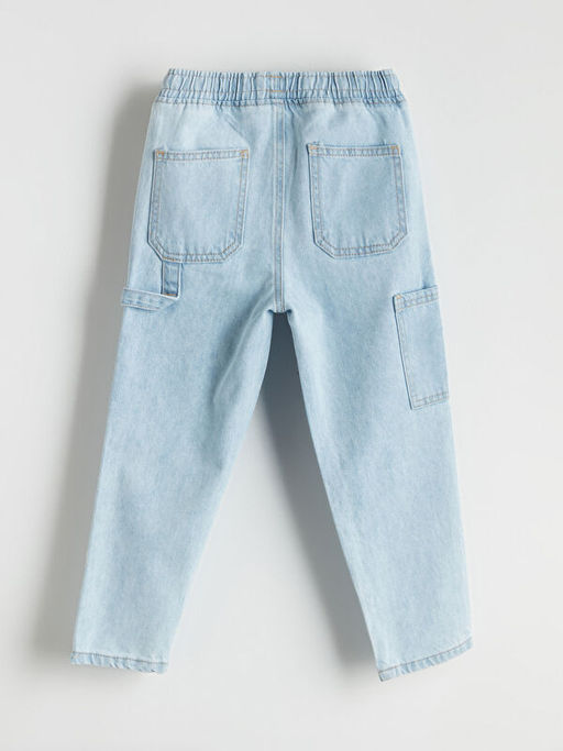 Beli Lastikli Basic Erkek ?ocuk Jean Pantolon