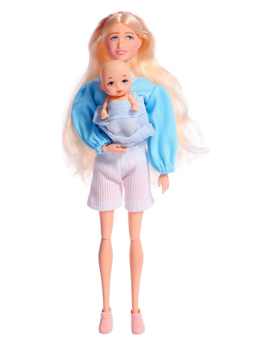 Кукла - модель Счастливая мамочка, с аксессуарами - Simaland фото 5