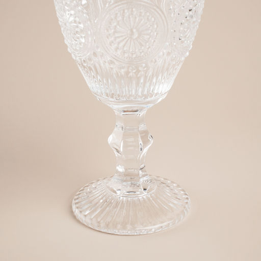 Бокалы для вина SL Home «Ларго», 300 мл, 9×17 см, набор 6 шт., стекло, прозрачные