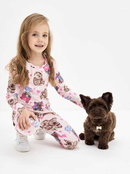 Леггинсы для девочки с принтом - Kogankids фото 20