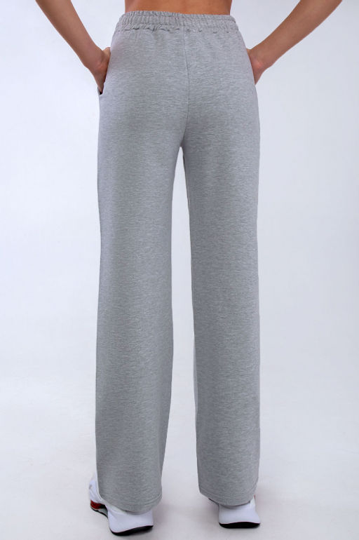 Арт. 7393/2 Брюки женские 42-50 (5 шт) Цвет:серый меланж - Калинка фото 3