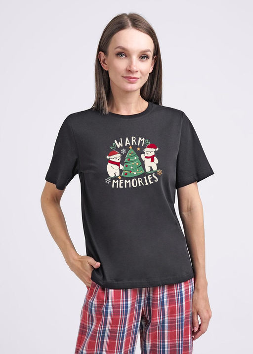 LF14-1141/3 Футболка женская Отдел вещи НГ - Clever wear фото 4