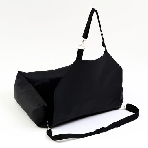 Автокресло для животных, экокожа, черный - Пижон фото 5