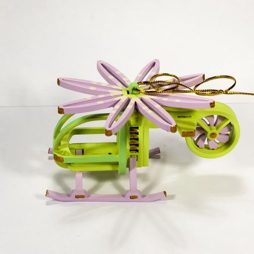 Игрушка на елку: Вертолет малый 90YY61_504 - Idh фото 2