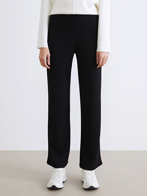 Beli Lastikli Ta?l? Kad?n Pantolon