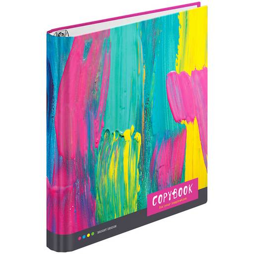 Тетрадь 120л. на кольцах "Стиль. Яркое вдохновение", сменный блок (ТК120_27834, "ArtSpace") глянц. ламинация